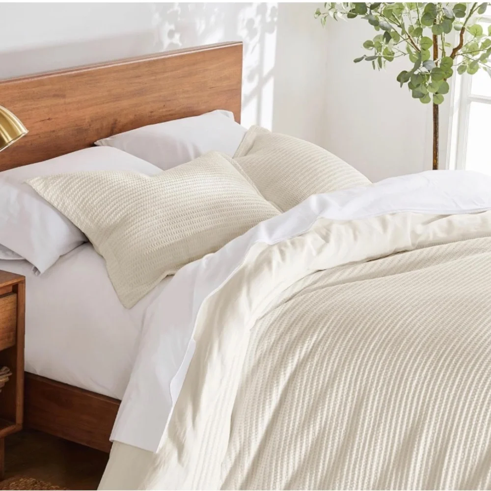 Cloud Waffle Comforter Set - Levtex Home: Full/Queen